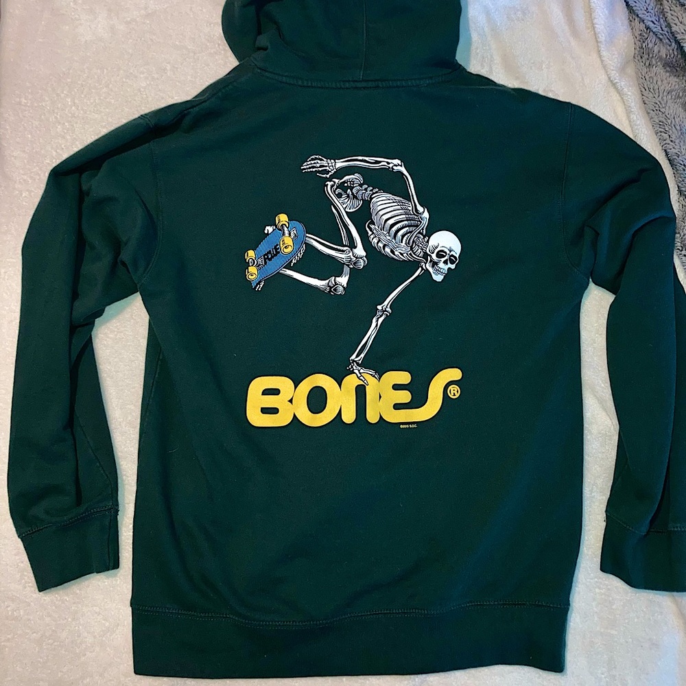 large green powell peralta hoodie